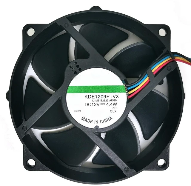 Main image of KDE1209PTVX 92mm Round CPU Case Cooling Fan 4.4W 4Pin DC12V