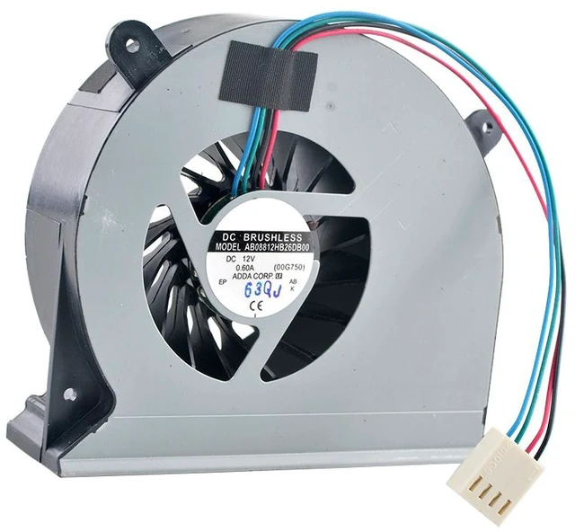 Main image of AB08812HB26DB00 88mm Blower Fan DC12V 0.60A 4Pin Double Ball Bearing High-Speed Centrifugal Fan Cooling Fan for Chassis Display
