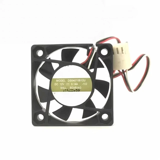 Main image of DS04010B12U 4010 Double Ball Bearing Fan 12V 0.14A 40mm 40x40x10mm Wind CPU Cooling Fan