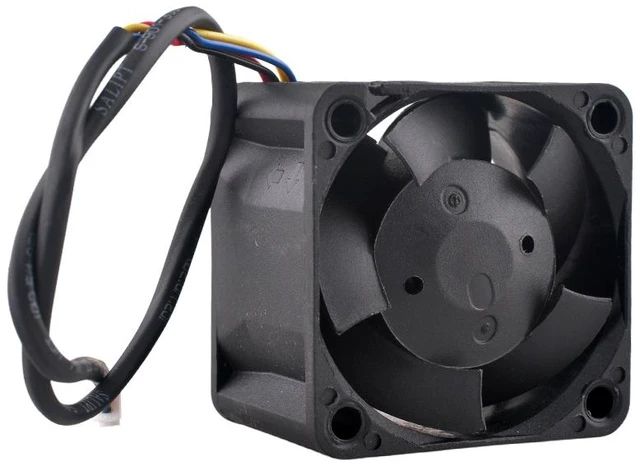 Main image of DB04028B12U 40mm 40x40x28mm High-Speed Cooling Fan DC12V 0.66A 4Pin Dual Ball Bearing 13000RPM for 1U 2U Power Supply
