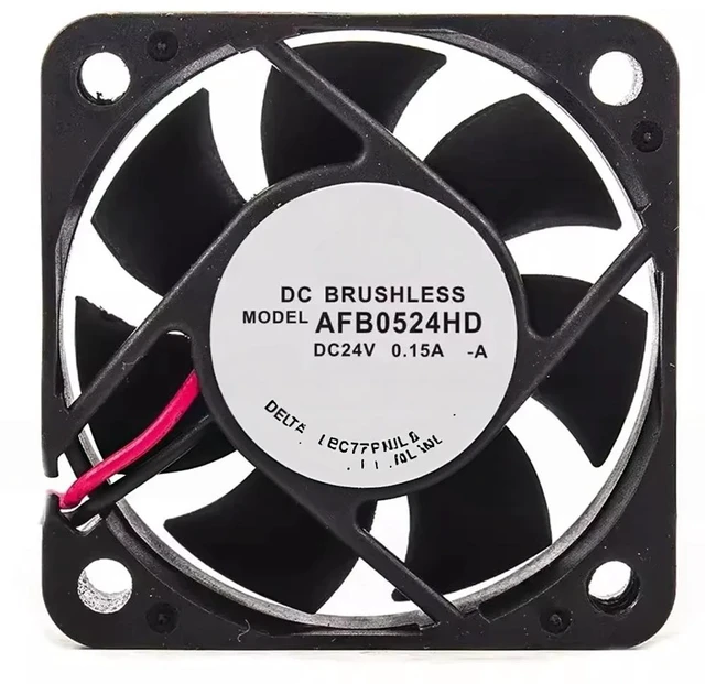 Main image of AFB0524HD 5015 50mm 50x50x15mm Server Case Axial Cooling Fan DC24V 0.15A