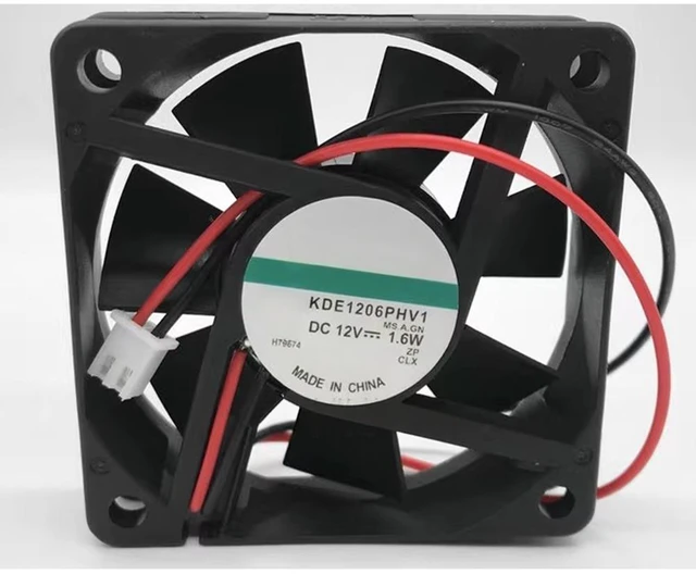 Main image of KDE1206PHV1 MS.A.GN 60mm 6015 12V 1.8W Silent 6CM Projector Maglev Power Supply Cabinet Cooler