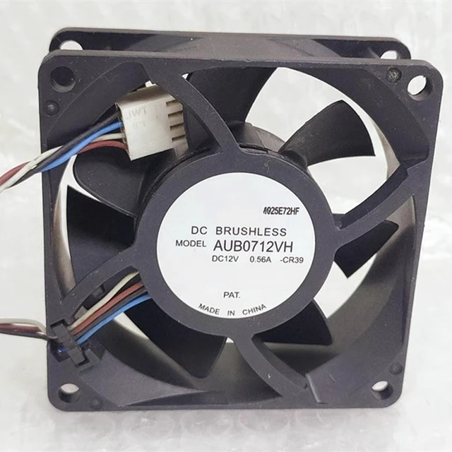 Main image of AUB0712VH 70mm 70x70x25mm DC12V 0.56A 4Pin Speed Control PWM High Air Volume Cooling Fan for Server Chassis CPU