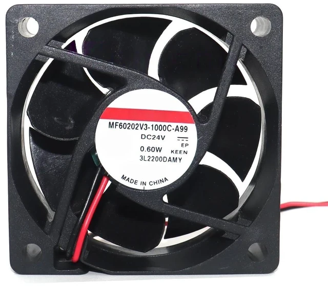 Main image of MF60202V3-1000C-A99 6020 60x60x20mm 24V 6cm Ultra-Quiet Cooling Fan for 3D Printer