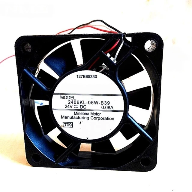 Main image of 2406KL-05W-B39 DC24V 60x60x15mm 0.08A 6015 6cm Axial Flow Fan