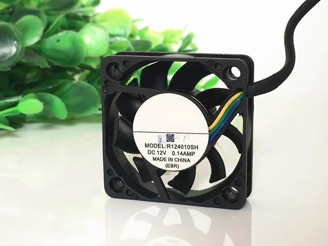 Main image of R124010SH 4010 40mm 40x40x10mm PWM Fan 12V 0.14A 4Wire Pulse Speed Control CPU Cooler