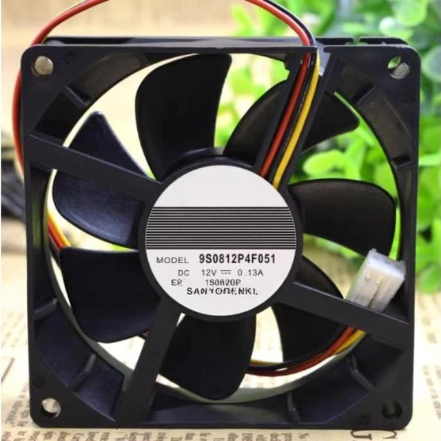 Main image of 9S0812P4F051 12V 0.13A PWM Silent Chassis Cooling Fan 80mm 8025 80x80x25mm