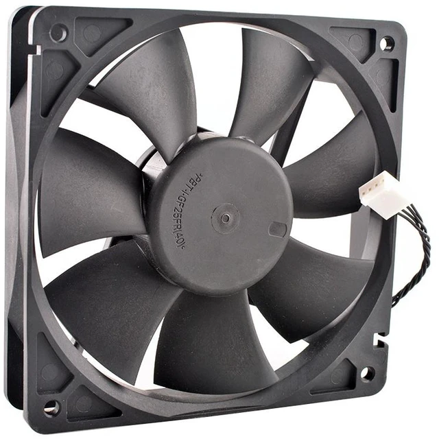 Main image of AFB1212VH 120mm 120x120x25mm 4Pin DC12V 0.60A Cooling Fan for Z4 G4 Workstation Chassis CPU Compatible with 907238-001 927549-001