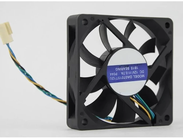 Main image of DA07015T12U 7015 70mm 70x70x15mm DC12V 0.7A 6000RPM Intelligent Speed Cooling Fan