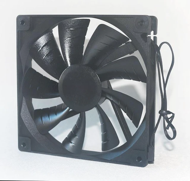 Main image of T1402512M-3M 140mm 140x25mm DC12V 0.30A 1200RPM Mute Cooling Fan 3Pin Power Supply