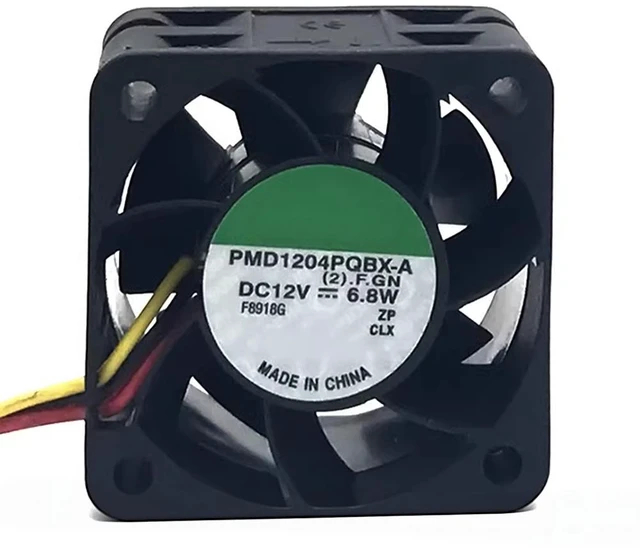 Main image of PMD1204PQBX-A 40mm 4028 40x40x28mm 12V 6.8W High-Speed Server Fan