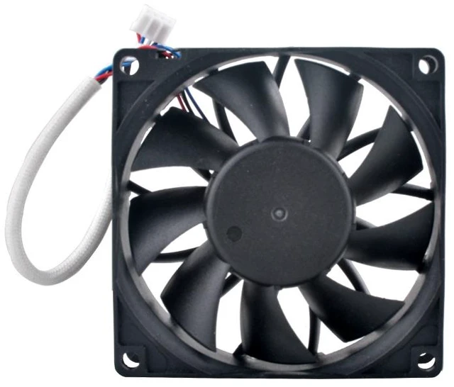 Main image of AS08012XB259B00 80mm 80x80x25mm High Speed Axial Flow Cooling Fan DC12V 0.57A 4Pin for Server UPS Power Supply
