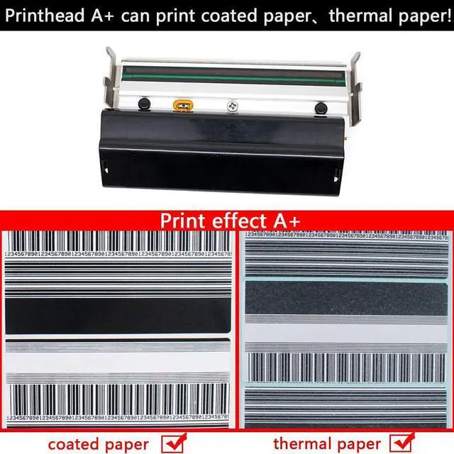 Alt view image 2 of 3 - Nuevo G79056-1M Compatible con correa de impresora Z4M y rodillo de goma y cabezal de impresión de código de barras para impresora de código de barras Zebra Z4M 203dpi