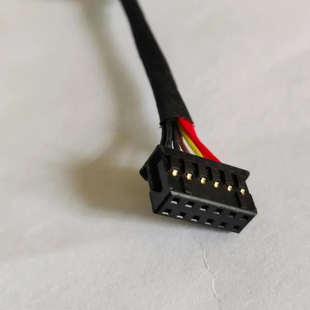Alt view image 3 of 3 - For HP Omen 15-CE 15T-CE 17-AN 931442-Y20 938137-001 DC In Power Jack Cable Charging Port Connector