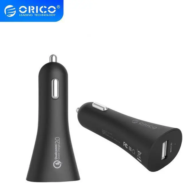 Main image of cargador de coche QC2.0 con puerto Dual USB, dispositivo de carga inteligente Universal para Xiaomi, Huawei, Samsung y iPhone