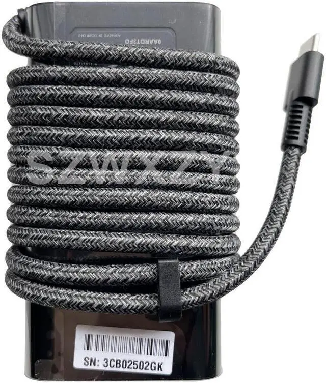 Alt view image 2 of 3 - 916369-013 L21487-001 For HP Laptop 65W 20V 3.25A USB-C Type-C Power Adapter Charger Cable TPN-DA13