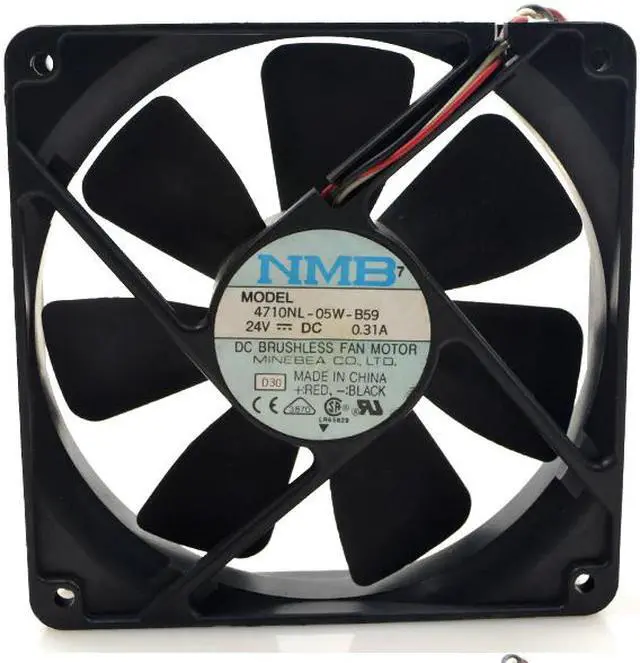 Main image of 4710NL-05W-B59 24V 0.31A 12025 12CM Inverter Double Ball Fan