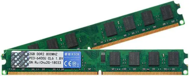 Main image of RUICHU DDR2 2G 800mhz 1.8V 240Pin RAM Memory For Desktop