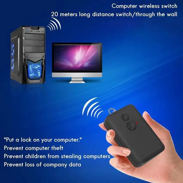 Alt view image 4 of 5 - PCI PC Remote Controller Wireless Restart Switch PC Case Power Supply ON/OFF Reset Button for Desktop Computer