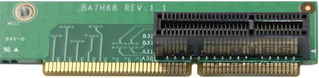Alt view image 3 of 3 - Adapter Card 1AJ929 01AJ929 Suitable For Lenovo ThinkCentre m920q M720q P330 Tiny Pcie4 Graphics Card Network Card Adapter Board