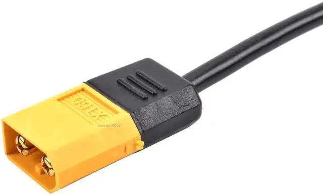 Alt view image 2 of 4 - Conector macho tipo bala XT60 a macho DC DC5525, adaptador de Cable de alimentación de 5,5x2,5mm para adaptador TS100, adaptador de Cable electrónico