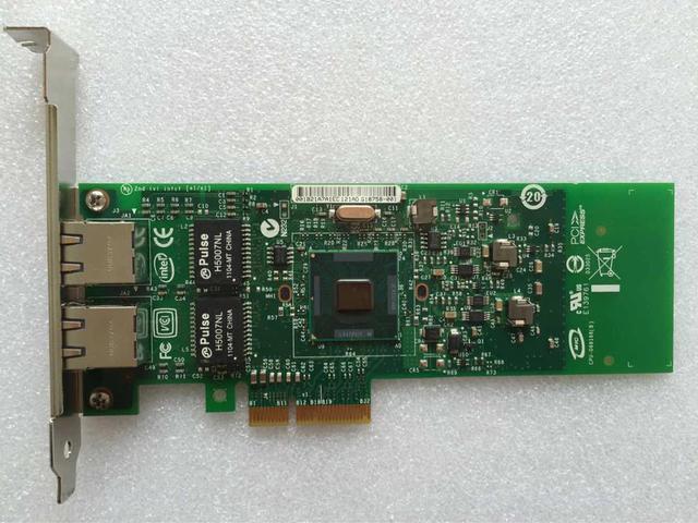 Dell 01P8D1 Dual Port Gigabit Ethernet PCI-E Network Card adapter -  Newegg.com