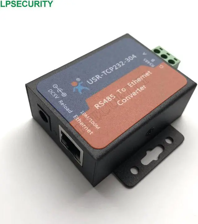 Alt view image 4 of 4 - USR-TCP232-304 Serial RS485 to TCP/IP Ethernet Server Converter Module with Built-in Webpage DHCP/DNS Supported