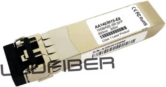 Main image of Avaya Nortel AA1403015-E6 Compatible 10GBASE-SR SFP+ 850nm 300m DOM Transceiver