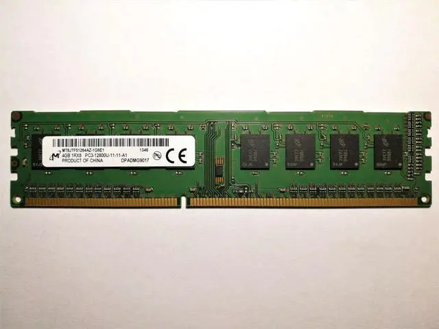 Main image of For 4G 1Rx8 PC3-12800U-11-11-A1 MT8JTF51264AZ-1G6E1 memory module
