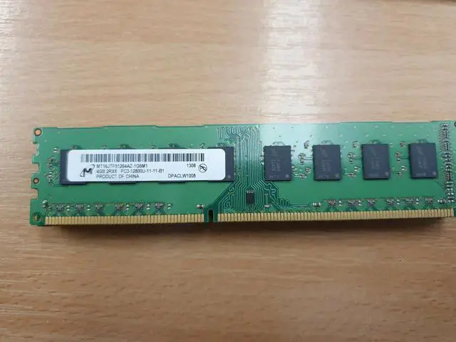 Main image of For 4G 2RX8 PC3-12800U 1600 MT16JTF51264AZ-1G6M1 desktop memory