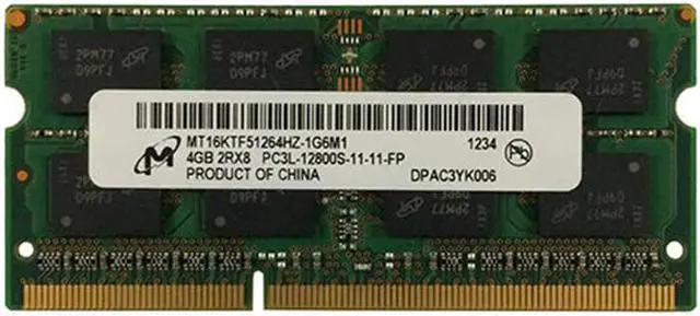 Main image of For 4G 1RX8 PC3L-12800S 1600 CE M471B5173DB0-YK0 notebook memory bar