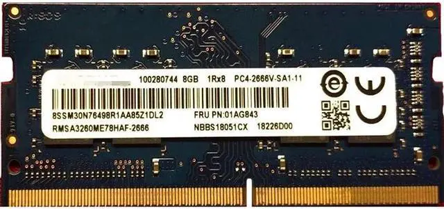 Main image of For Memory Technology 8G DDR4 2666 notebook memory RMSA3260ME78HAF-2666 01AG843