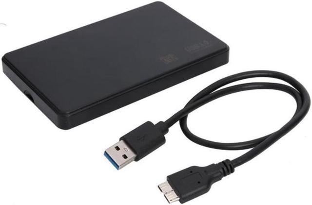 Caja de disco duro SATA de 2,5 pulgadas, caja de disco duro externo, USB 3
