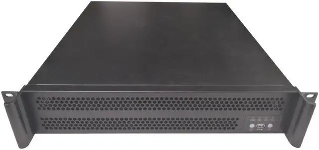 Main image of 2U industrial equipment case 19 inches rack-mount monitoring server chassis S2490 support multiple power supply 490MM