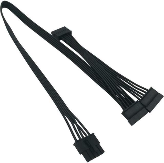 Main image of 5 Pin To 3 SATA Hard Drive HDD Power Cable Only for Cooler Master V550 V650 V750 V850 V1000 V1000 Modular Power Supply