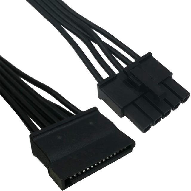 Alt view image 3 of 4 - 5 Pin To 3 SATA Hard Drive HDD Power Cable Only for Cooler Master V550 V650 V750 V850 V1000 V1000 Modular Power Supply