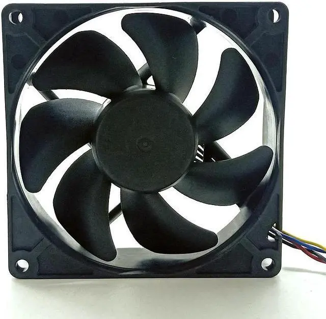 Alt view image 2 of 4 - Sunon 9225 92mm Mute Quiet PWM Computer Cooling Fan 92X92X25mm DC 12V MF92251V3-1Q03C-S9A 4-pin Temperature Control
