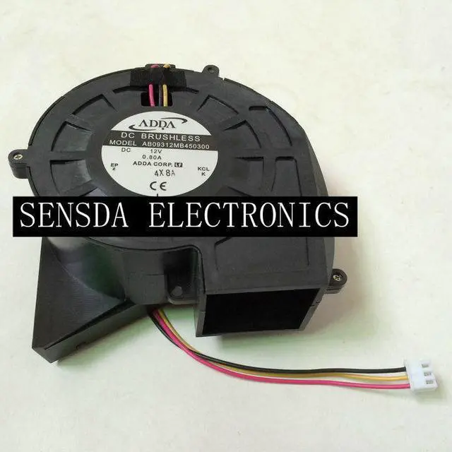 Main image of FOR ADDA AB09312MB450300 DC12V 0.80A Sweeper Vacuum turbine blower cooling fan