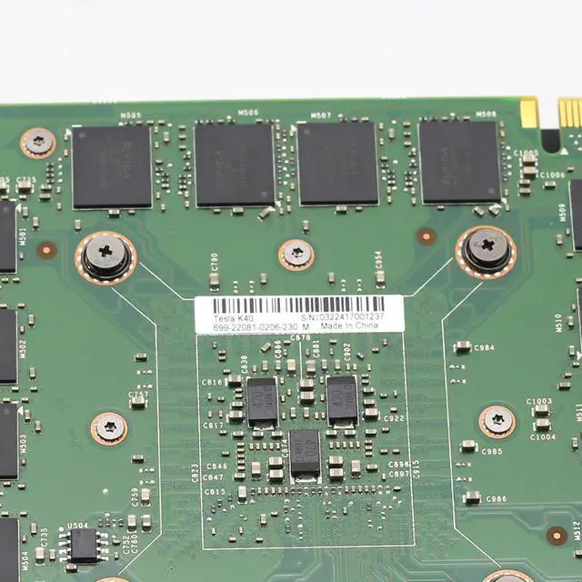 Alt view image 2 of 4 - Tesla k40c 12g 100% placa gráfica para nvidia computação gpu acelerado aprendizagem profunda placa gráfica