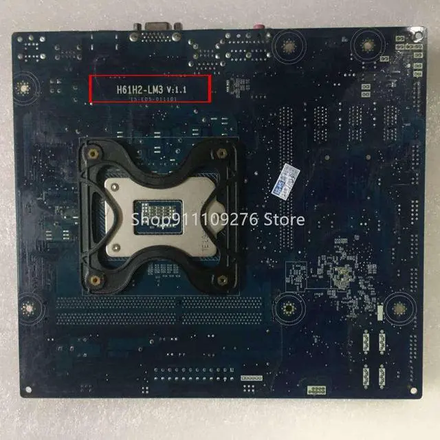 Alt view image 3 of 4 - Motherboard for Lenovo H61H2-LM3 V:1.1  CIH61MI V1.1  LGA 1155 DDR3