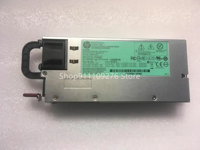 Main image of 1200W Server Power Supply FOR HP DL580 G7 980G7 HSTNS-PL11 490594-001 498152-001 for mining power supply