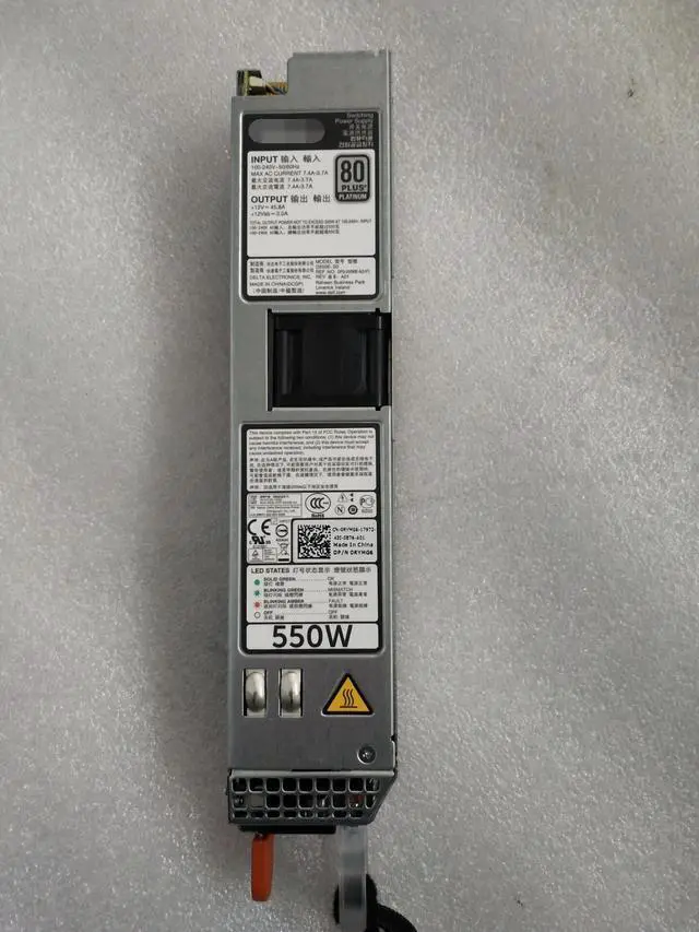 Main image of D550E-S0 L550E-S0 for DELL R320 R420 server 550W power supply