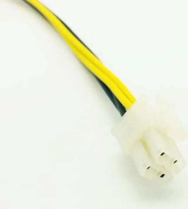Alt view image 3 of 6 - 5PCS P3 4Pin Power Supply to P4 12V Converter Adapter USB SATA Cable USB Riser Card 4Pin Connector DVI-D VGA Dual PSU Cables