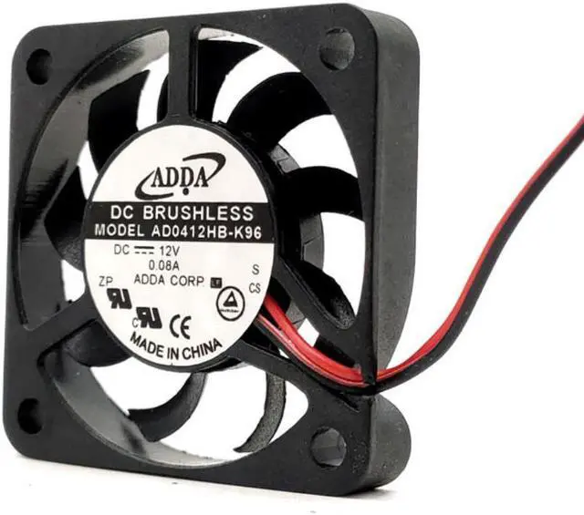 Alt view image 2 of 4 - Adda Ad0412hb-K96 4007 12V 0.08a Ball Mute Computer Cooling Fan 4cm
