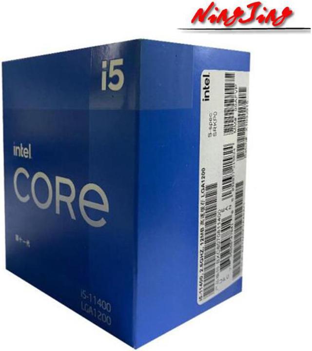 Intel Core i5-11400 i5 11400 2.6 GHz Six-Core Twelve-Thread CPU 
