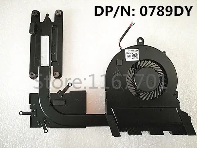 Main image of Laptop/Notebook CPU Cooling radiator heatsink fan for Dell inspiron 15-5000 15G 5565 5567 5767 0789DY AT1PJ002DR0