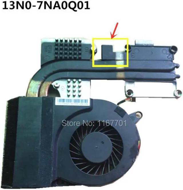 Main image of laptop/notebook CPU Cooling Radiator Heatsink&Fan For Acer Aspire V3 V3-771 V3-731G V3-772G 13N0-7NA0Q01