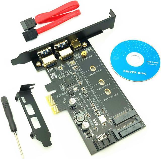 M.2 to USB Adapter Dual Protocol SSD Board M.2 NVME PCIe NGFF SATA M2