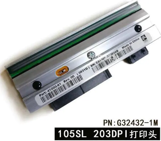 Main image of Compatible G32432-1M print head Printhead For zebra 105SL 203dpi Thermal barcode label printer Spare Parts