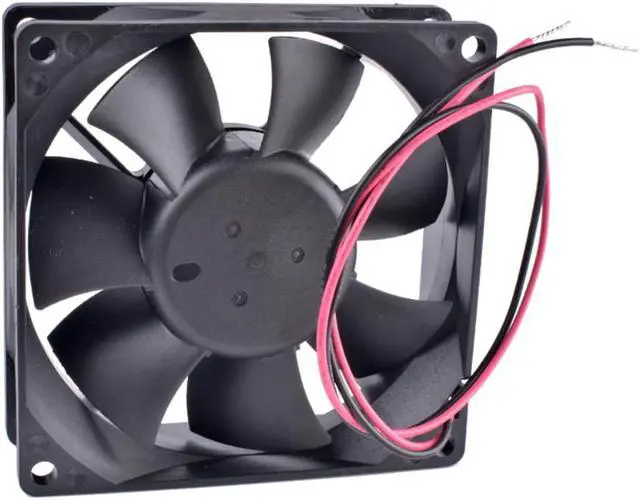Alt view image 3 of 5 - AFB0824VH 8cm 8025 80mm fan 80x80x25mm 24V 0.21A Double ball bearing large air volume inverter cooling fan